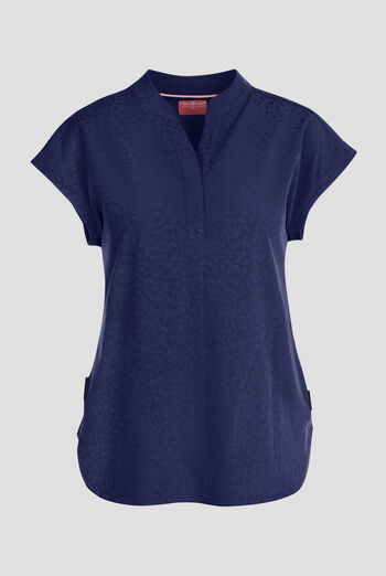 Zavate Ava Therese Cheetah Jacquard Piper Women's 2-Pocket STRETCH Dolman Sleeve Scrub Top