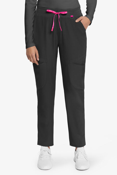 Med Couture Amp Women's 4-Pocket STRETCH Drawstring Scrub Pant