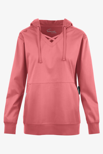 Sudadera m&eacute;dica UA Butter-soft STRETCH con capucha y 4 bolsillos para mujer
