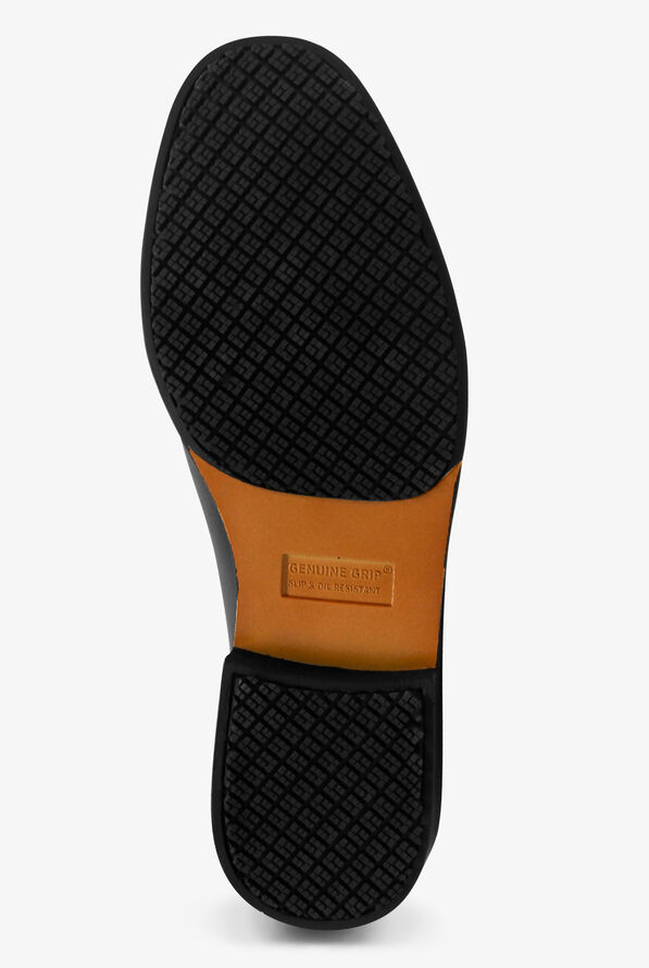 Genuine Grip Men's Slip Resistant Lace Up Chef Shoes - null - 6