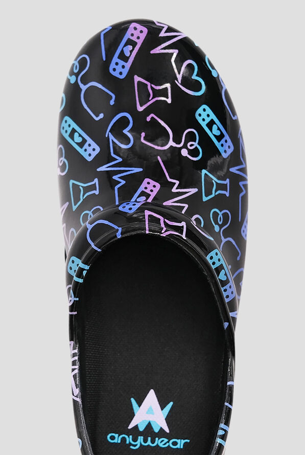 Anywear Women's Slip Resistant SR Angel Medical Icons Clogs - null - 2