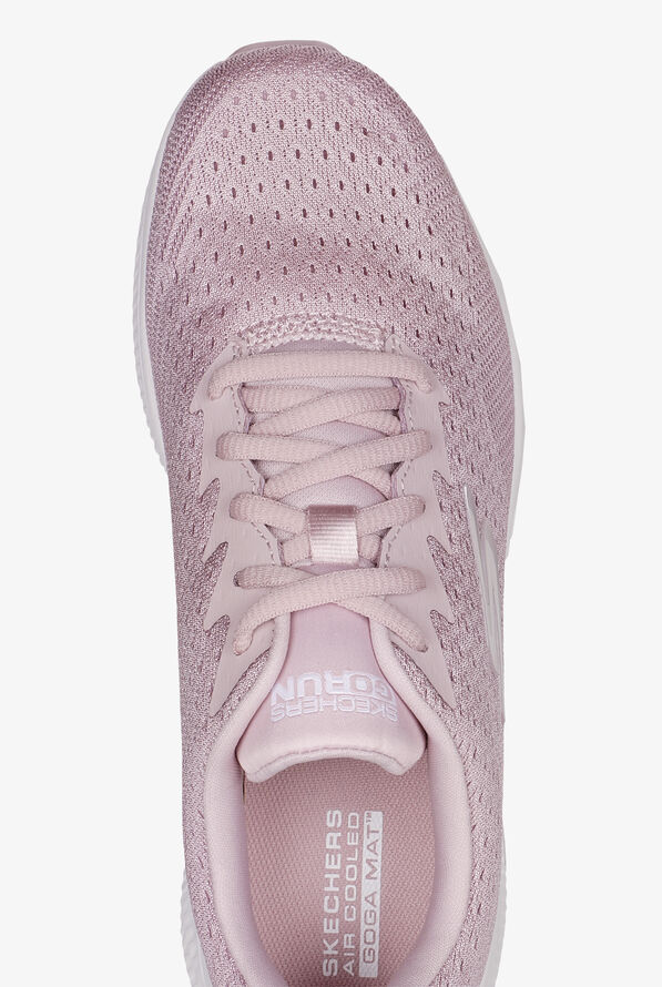 Skechers Performance Women's Go Run Consistent Energize Mauve Athletic Lace Up Nursing Shoes - null - 2