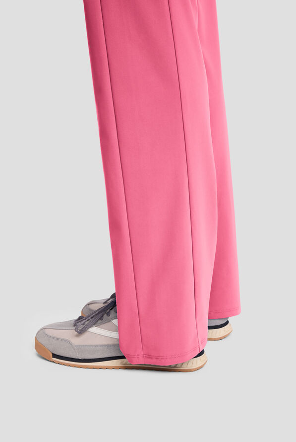 Pantal&oacute;n m&eacute;dico Infinity PURSUIT STRETCH con piernas rectas y 4 bolsillos para mujer - Tropical Pink - 3
