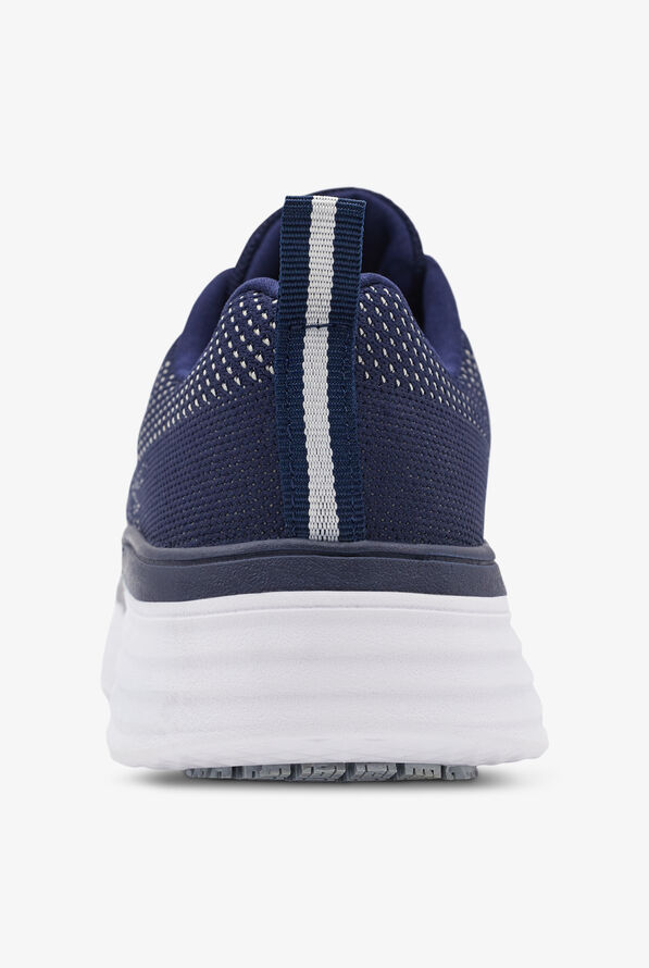 Zapatillas deportivas de enfermería LaForst Extreme Comfort Heart Beat Navy con cordones para hombre - null - 5