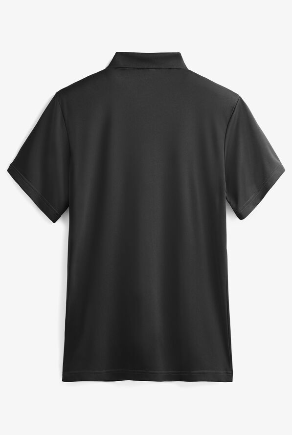 Camiseta polo Sport-Tek PosiCharge con cuello de tejido para hombre - Black - 2