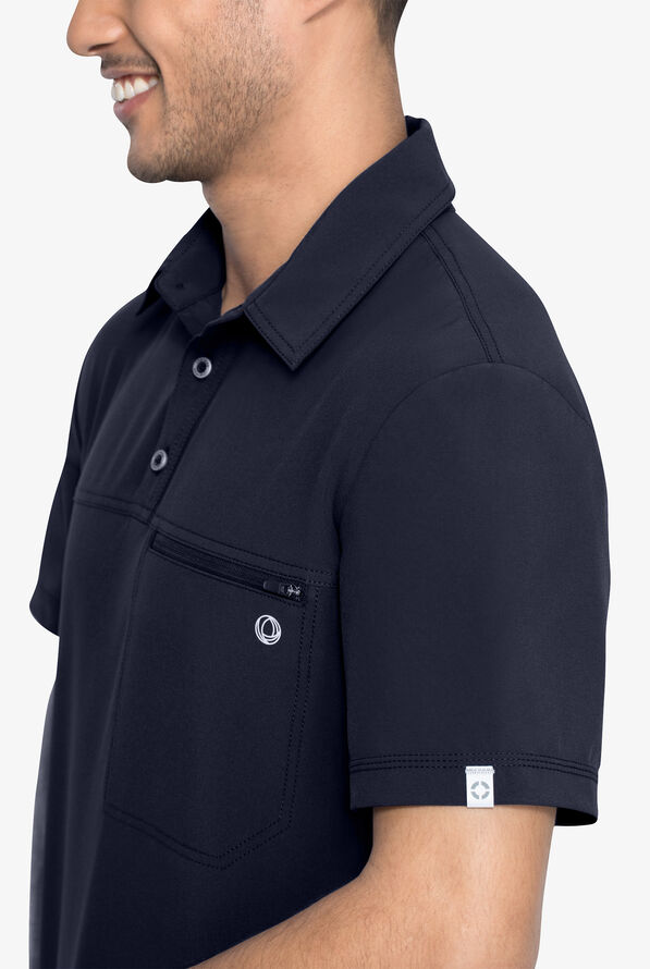 Cherokee Infinity Men's Zip Up Scrub Top IN702A