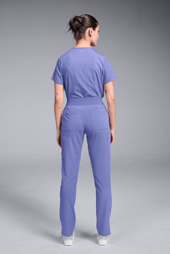 Hypothesis Women's Base 7-Pocket Straight Leg Cargo Scrub Pant - Balance - 2