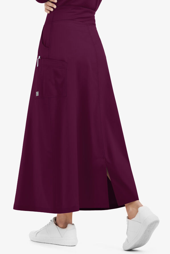 UA ButterSoft STRETCH Women's Long Scrub Skirt, Nurse Scrub Skirts