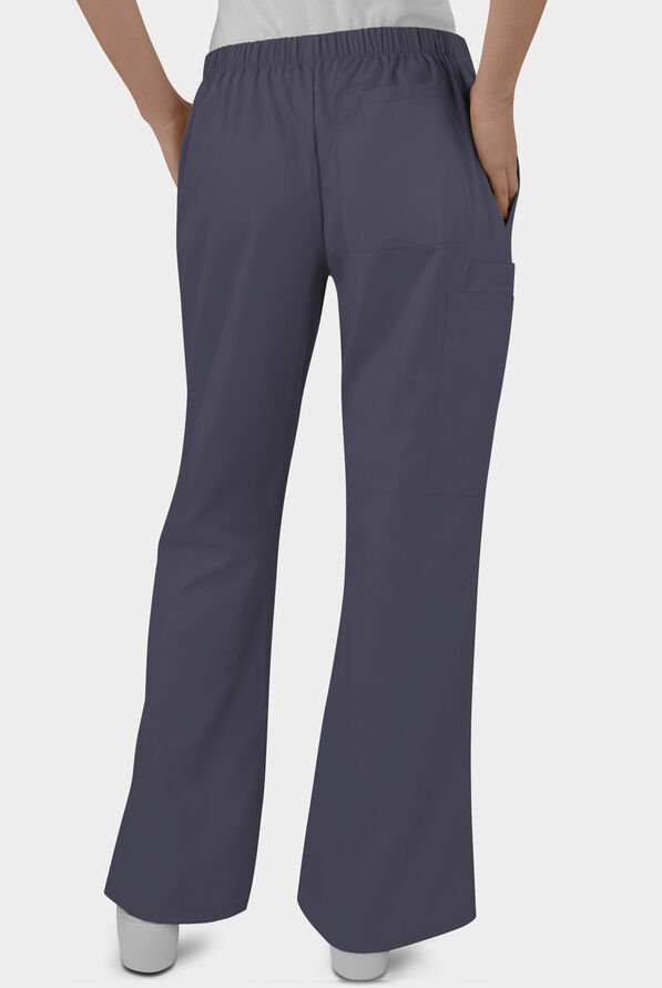 UA Best Buy Scrubs Women’s 5-Pocket Drawstring Pants - Tall - Granite - 2