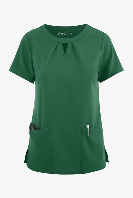 Easy STRETCH Salma Women’s 3-Pocket Keyhole Neck Scrub Top