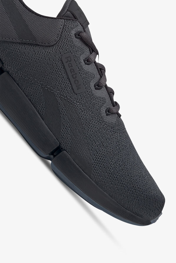 Reebok Men's Daily Fit Cold Grey/Core Black Athletic Lace Up Nursing Shoes - null - 3