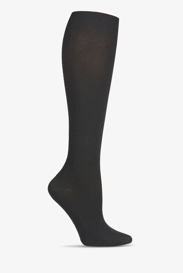 Cherokee Women's 8-12 mmHg Light Compression Socks - Pewter - 1