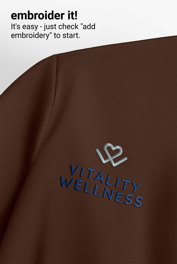 Strictly Scrubs Women's 4-Pocket Scrub Set - Coffee Bean - 6