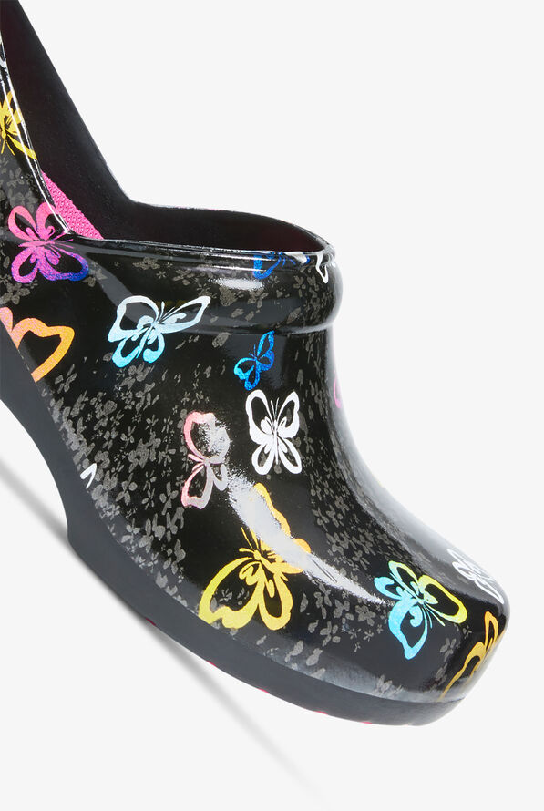 Anywear Women's SR Angel Garden Flutter Nursing Clogs - null - 3