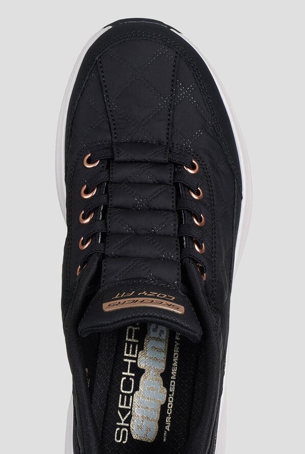 Skechers Sport SKECHERS SLIP-INS: CONTOUR FOAM - COZY Black/Rose Gold Athletic Slip-In Shoes - null - 2