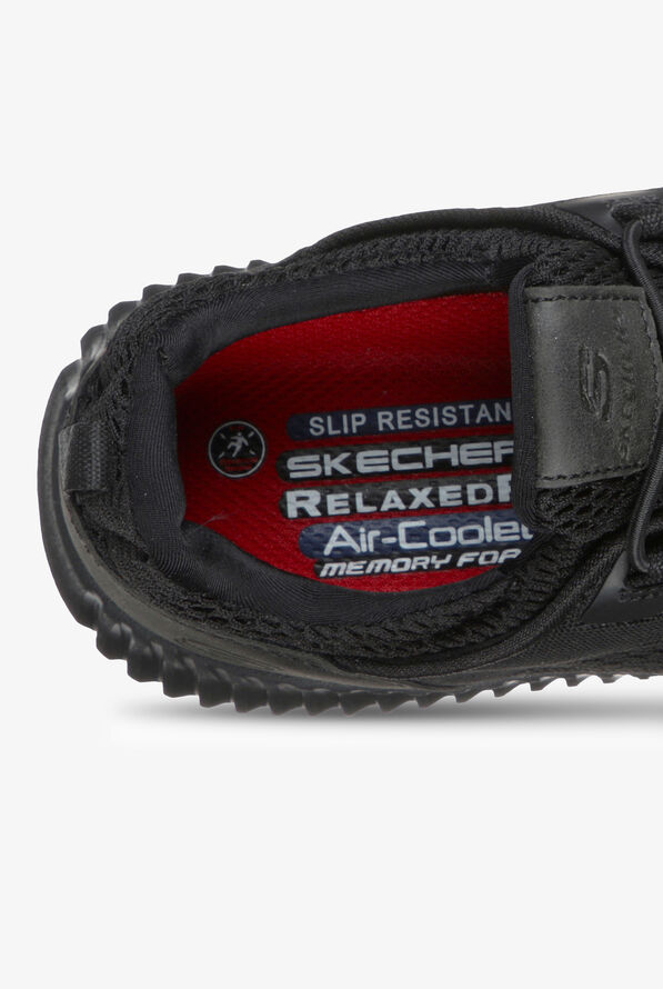 Skechers Work Women's Cessnock SR Athletic Slip On Shoes - Black - 3