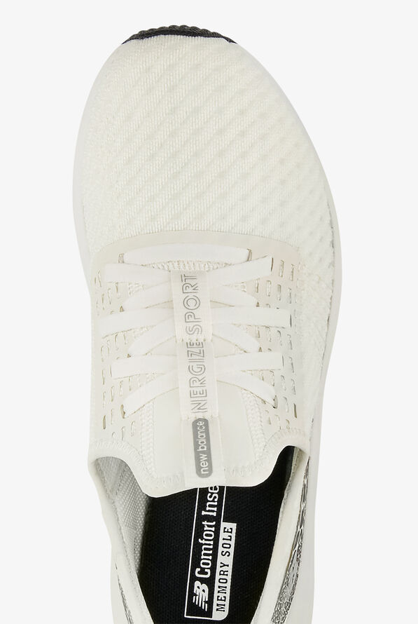 New Balance Women's NERGIZE SPORT V2 Sea Salt/Black/Brown Athletic Lace Up Nursing Shoes - null - 2