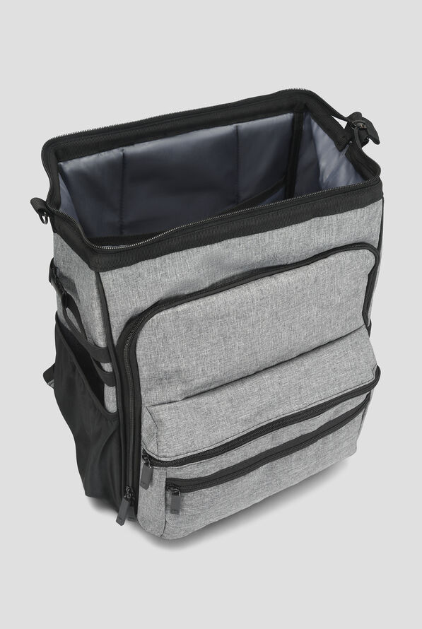 Nurse Mates Grey Linen Texture Ultimate Nursing Backpack - Grey - 2