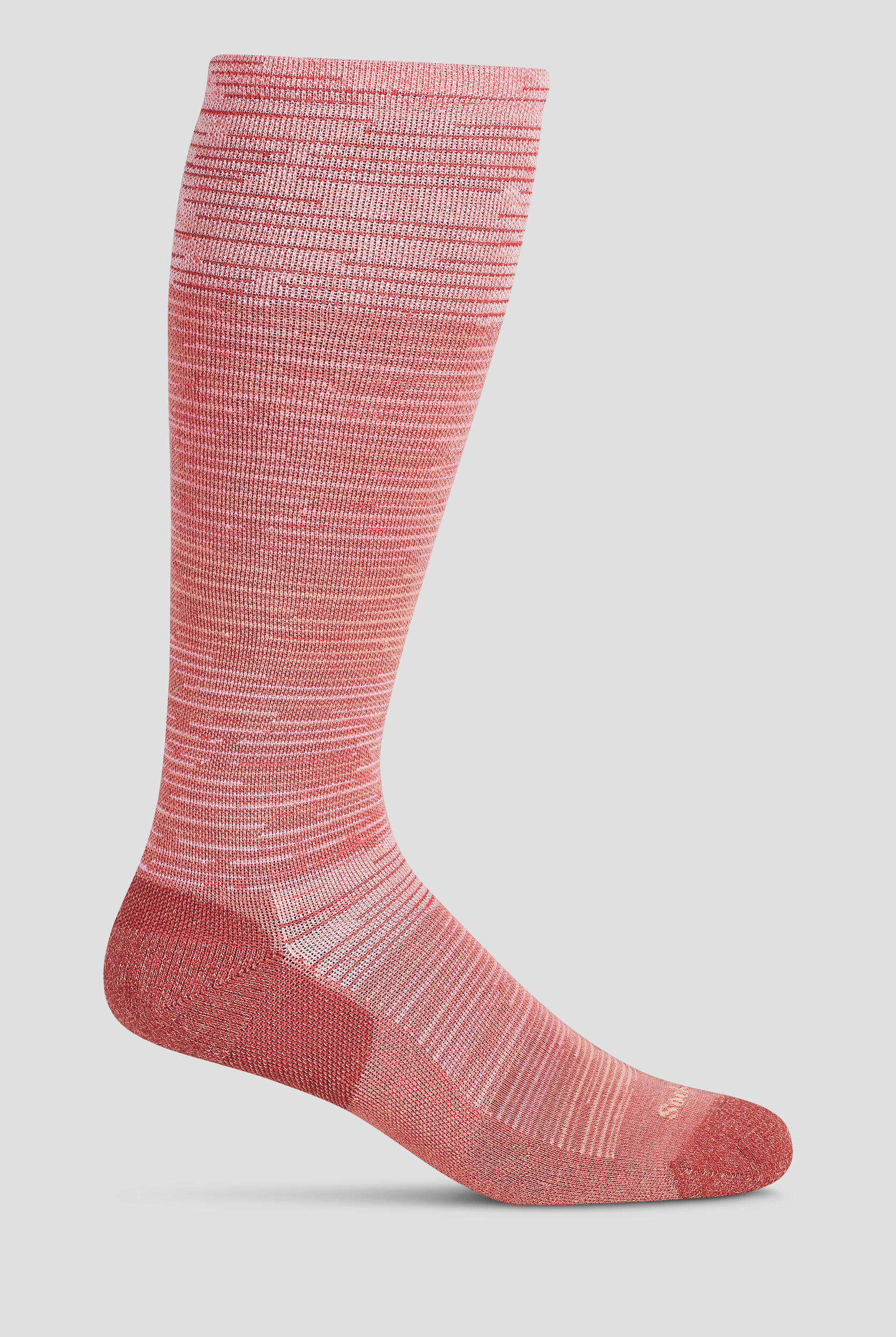 Sockwell Women's Good Vibes Moderate Compression Socks (15-20 MmHg) - Blackberry, M/L - Merino Wool Blend For All-Day Comfort