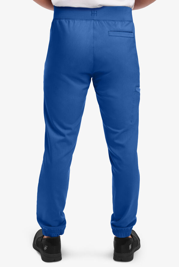 Pantal&oacute;n m&eacute;dico Healing Hands Purple Label Dante estilo jogger con 4 bolsillos para hombre - Royal - 2