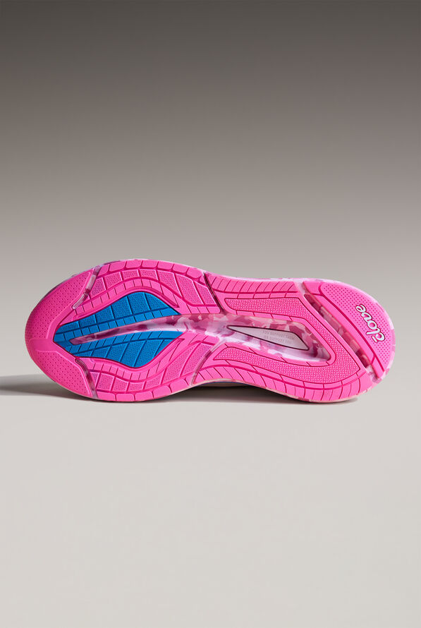 Clove Supercush&trade; Forte 2 Women's White Pink Marble Bungee Athletic Shoe - null - 5