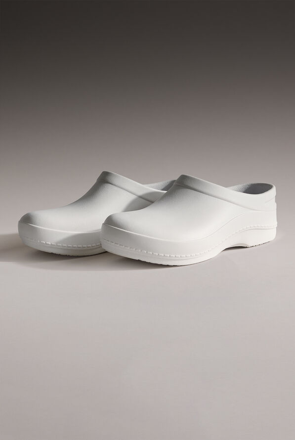 Dansko Women's Kaci SR White Backless Clogs - White - 3