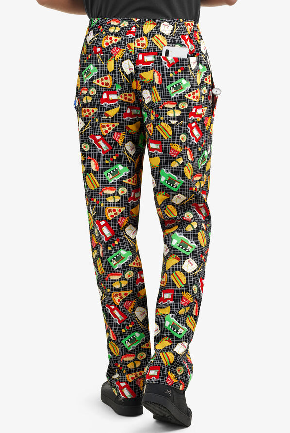UA CHEF™ On The Go Men's 4-Pocket Baggy Printed Chef Pants - null - 3
