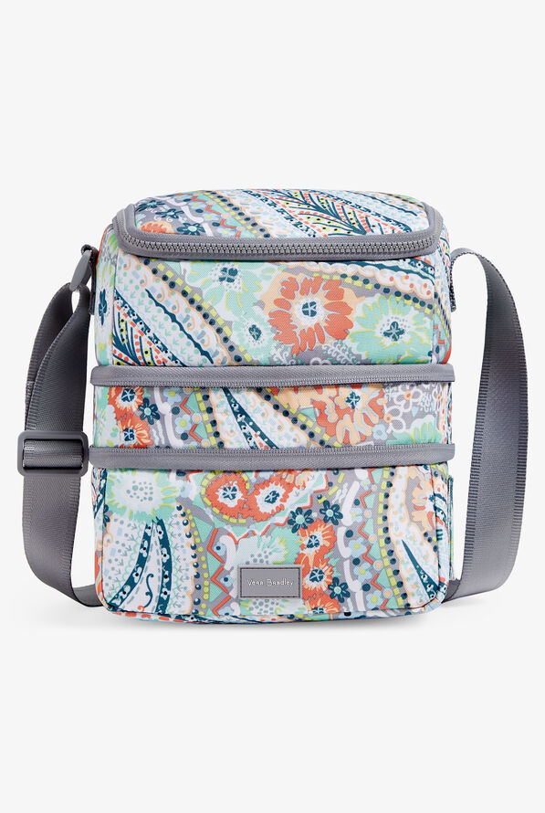 Vera Bradley Citrus Paisley Women's ReActive Expandable Lunch Cooler - null - 3