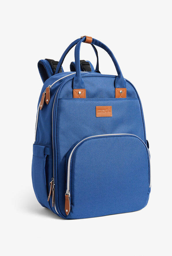 UA Essential All Purpose Navy Nursing Backpack - null - 1