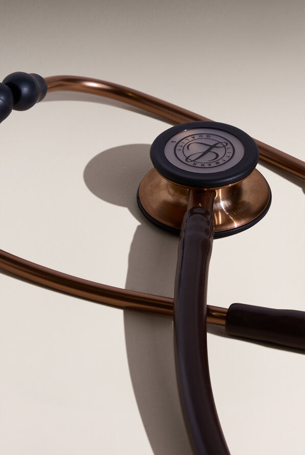 3M&trade; Littmann&reg; Classic III&trade; Copper Finish Stethoscope - Chocolate - 4