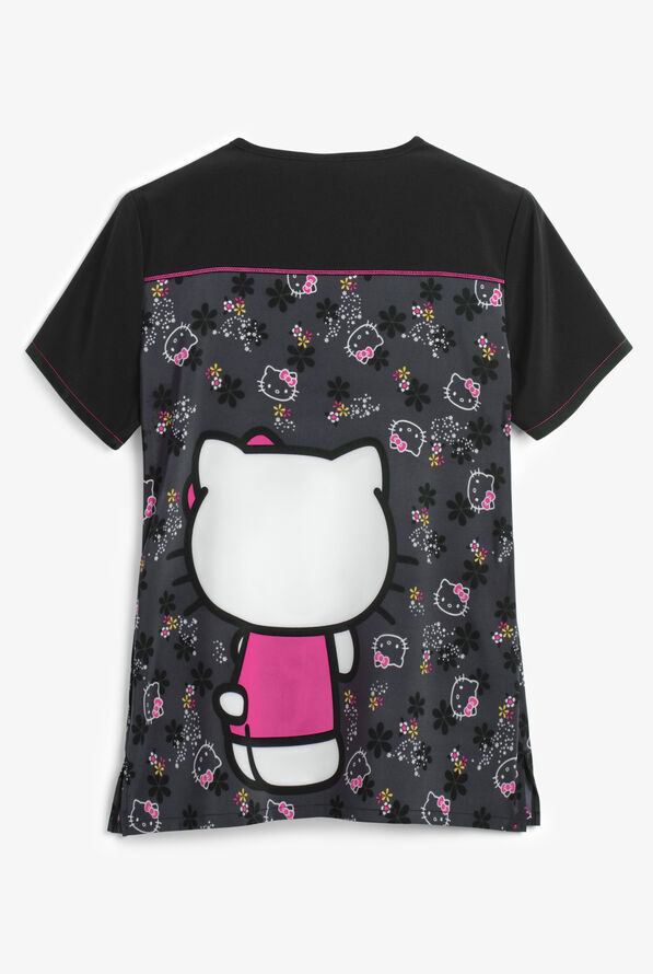 tooniforms hello kitty hello kitty kisses scrub top cartoon scrubs