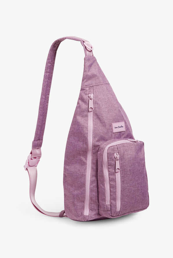 Vera Bradley ReActive Women's Sling Backpack - Pale Orchid Heather - 2
