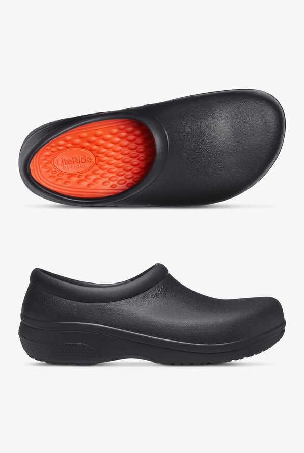 Zuecos Crocs On the Clock Literide para hombre - Black - 1