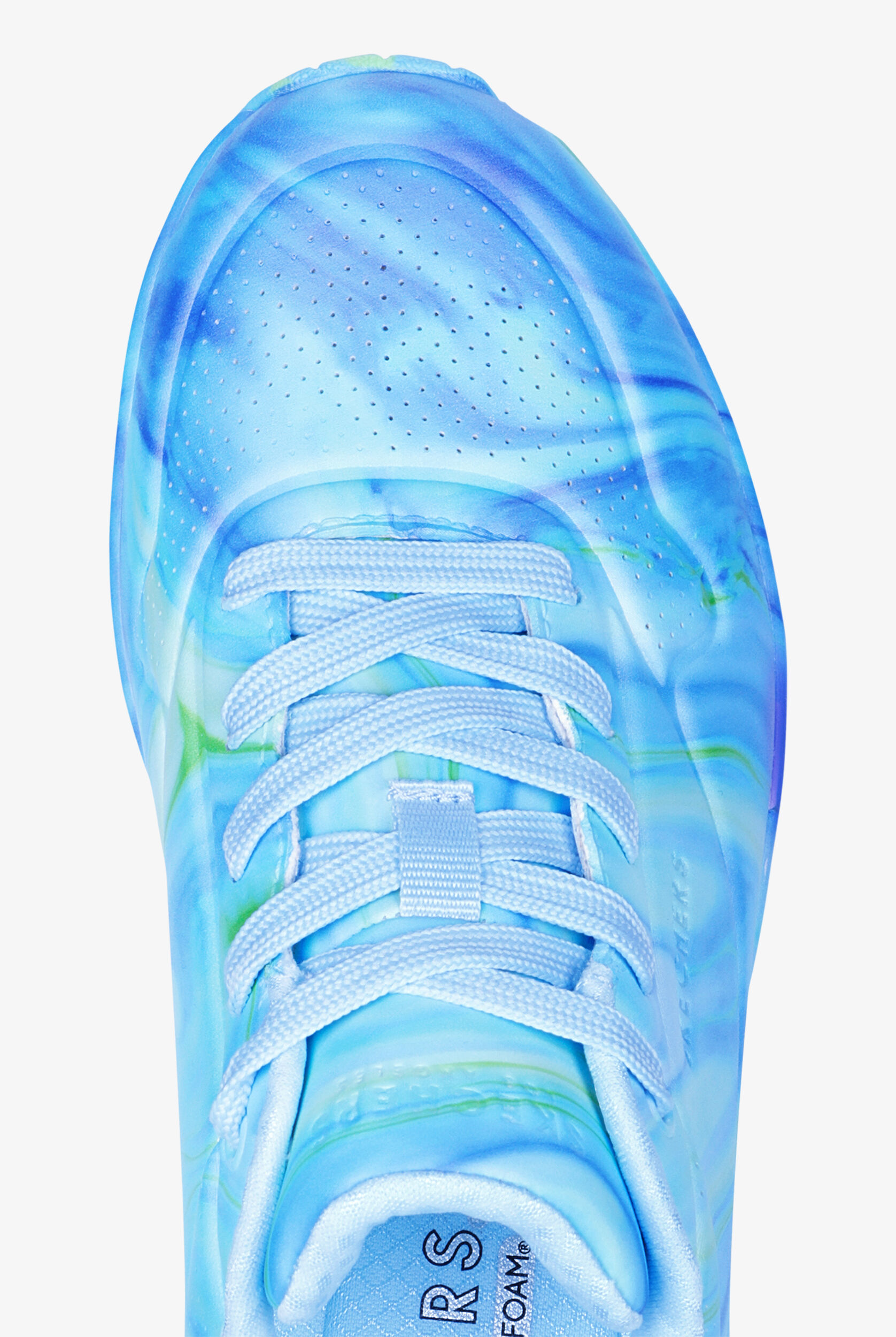 Skechers Street Women's Uno Like Water Marble Blue Athletic