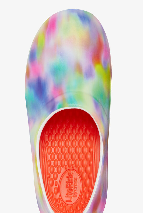 Crocs Women's Neria Pro II Graphic Tie-Dye Clogs - null - 2