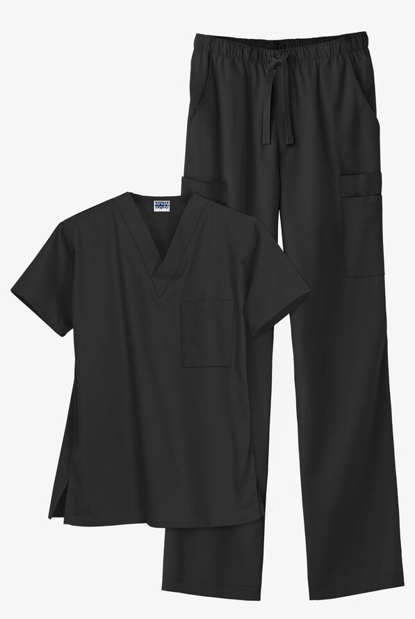 Strictly Scrubs Unisex 7Pocket Cargo Scrub Set, Scrub Sets