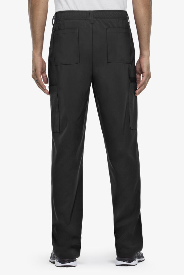 Dickies EDS Essentials Men's 6-Pocket STRETCH Cargo Scrub Pants - Short - Black - 2
