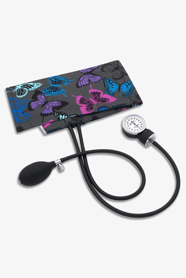 Esfigmoman&oacute;metro aneroide Prestige Premium Butterflies Grey para adultos con rango 10-16 - null - 1