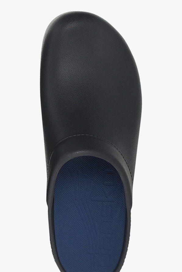 Dansko Men's Kane Black Backless Nursing Clogs - null - 2