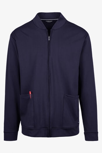 Cherokee Achieve Men's 2-Pocket STRETCH Zip Front Scrub Jacket