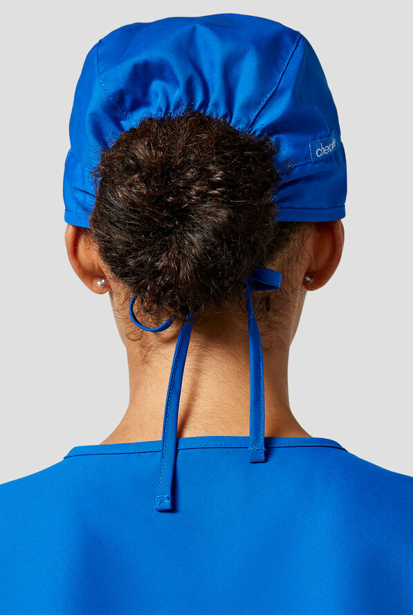 Cherokee Scrubs Solid Surgical Scrub Cap - Royal - 3
