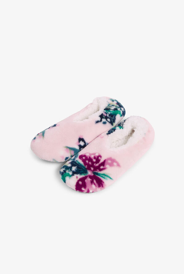 Vera Bradley Happiness Returns Pink Women's Cozy Life Slippers - null - 1
