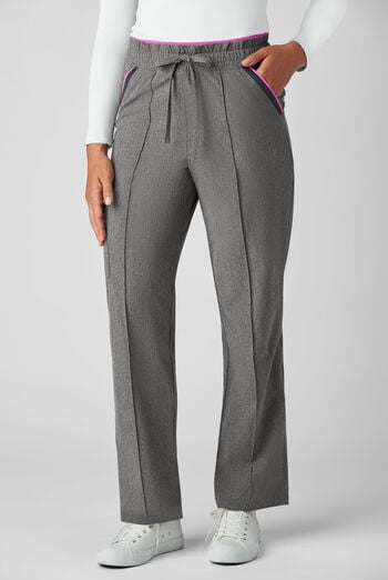 koi Basics Raelynn Women's 5-Pocket STRETCH High-Rise Straight Leg Scrub Pants