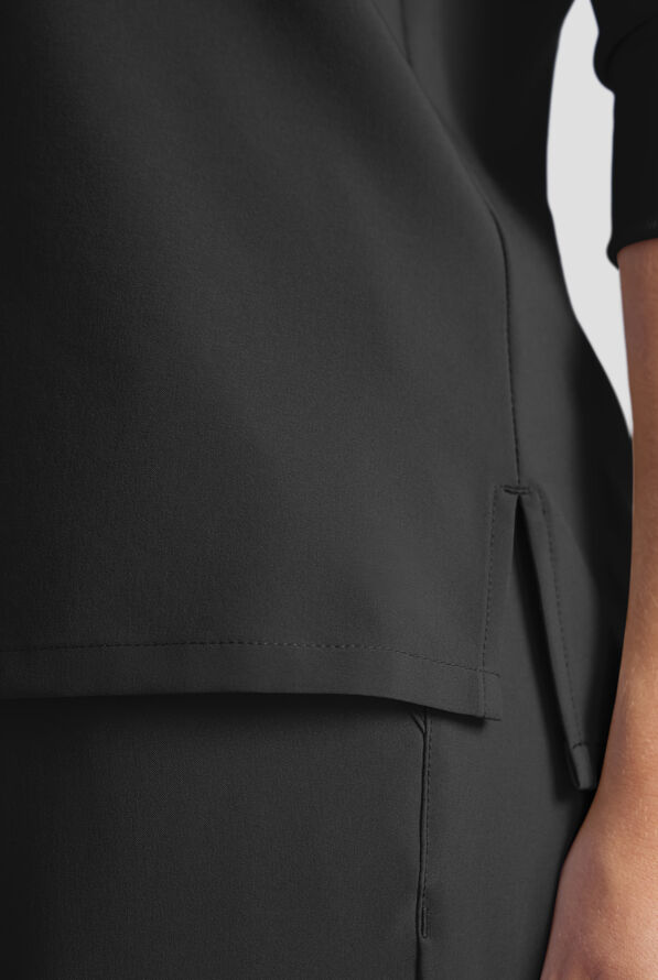 Easy STRETCH Women's Scrub Set - Onyx Black - 8