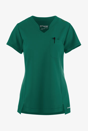 Grey's Anatomy by Barco Evolve STRETCH Sway Women's 1-Pocket Tuck In V-Neck Scrub Top