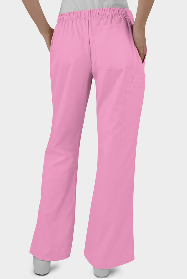 UA Best Buy Scrubs Women’s 5-Pocket Drawstring Pants - Tall - Pink - 2