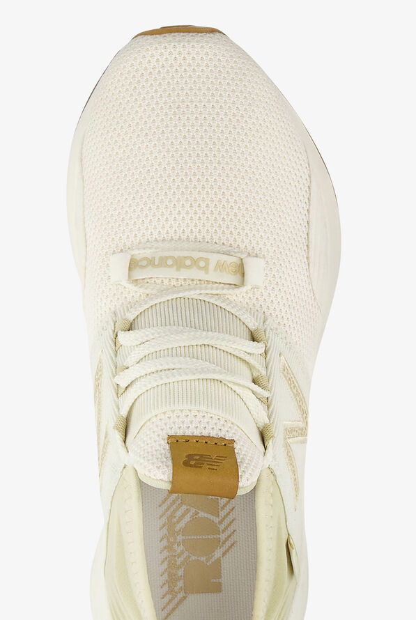 New Balance Women's Fresh Foam Roav Sea Salt/Bone Athletic Lace Up Nursing Shoes - null - 2