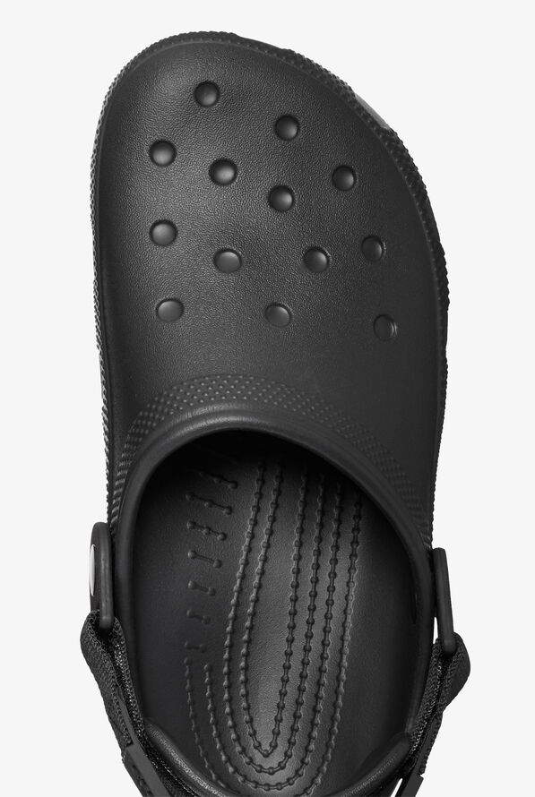 Crocs Unisex Classic Work Black Clogs - Black - 2