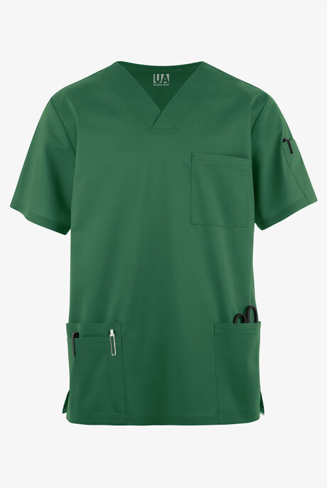 Butter-Soft STRETCH Men's 6-Pocket V-Neck Scrub Top