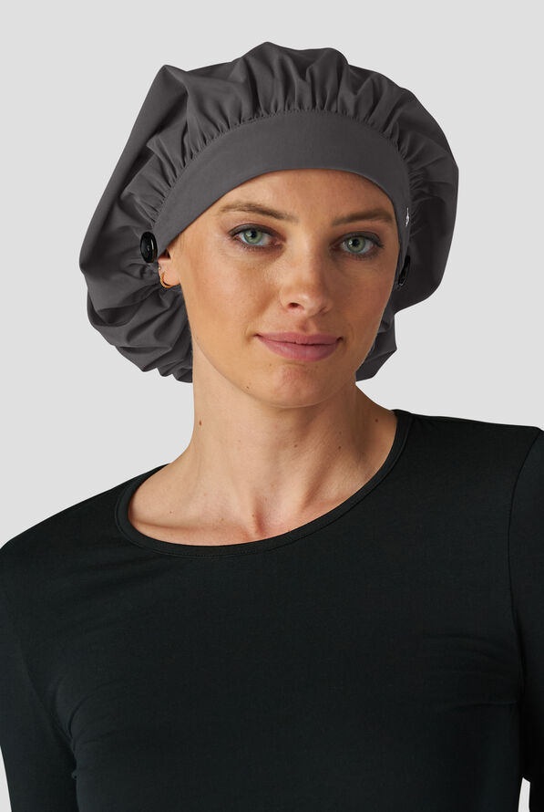 koi Bouffant Scrub Cap - Charcoal - 1